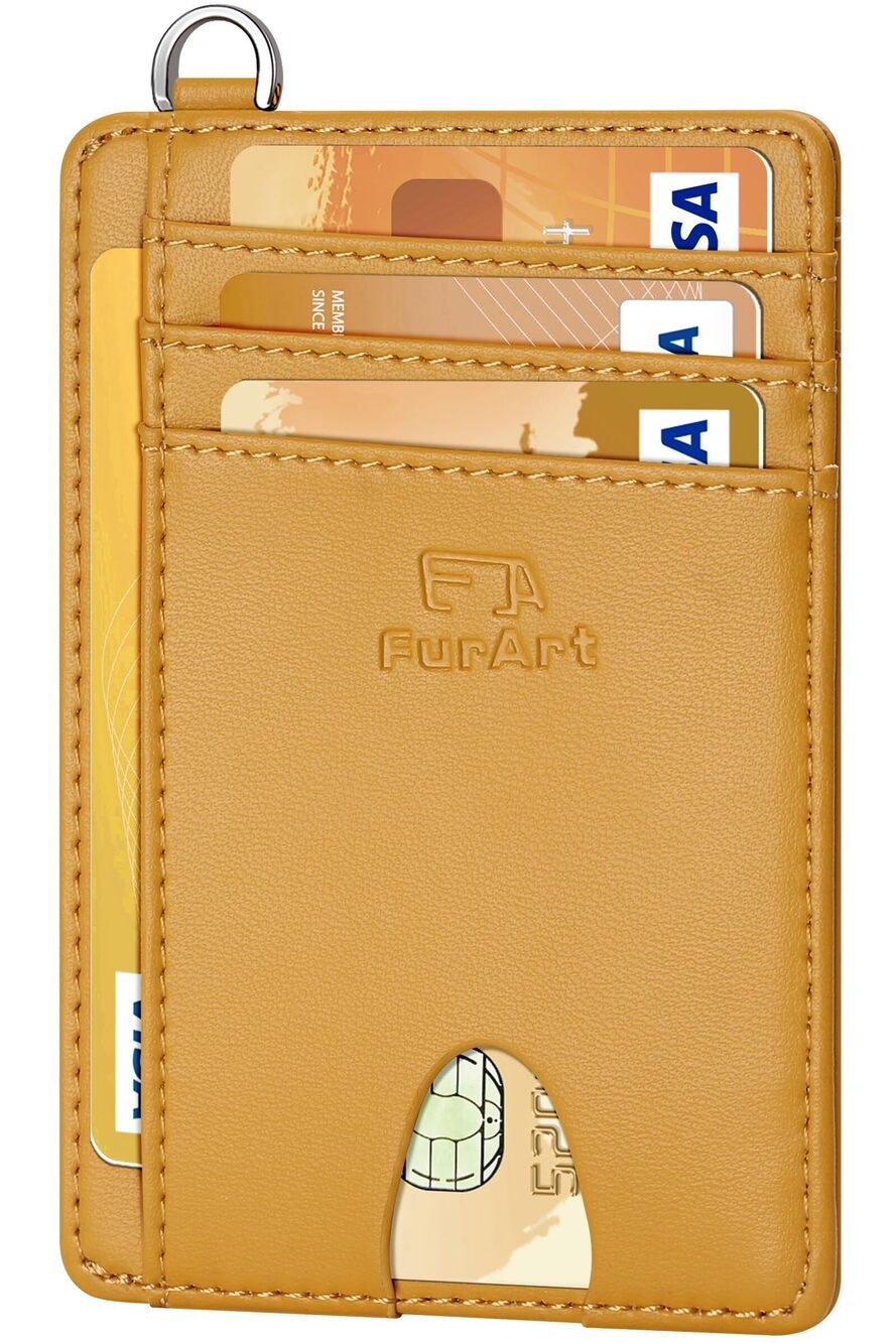 8203 Slim Minimalist Wallet, Front Pocket Wallets, RFID Blocking, Credit